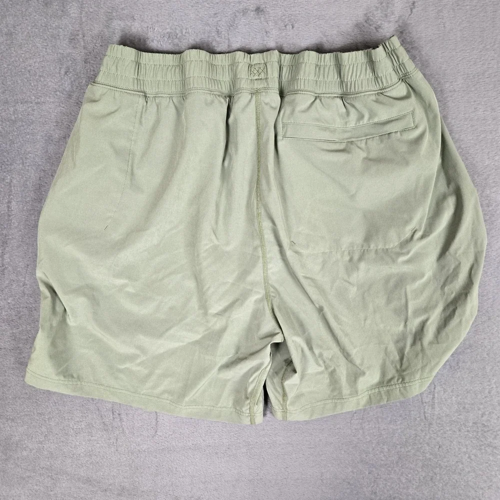 Rhone Mako Shorts Mens 2XL Green Elastic Waist Lightweight‎ 6